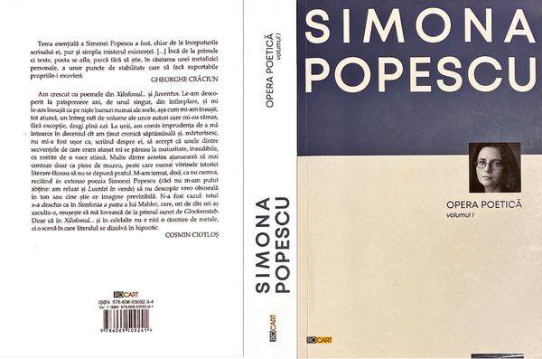 O simo(u)nificare. Opera poetică (vol. 1). Simona Popescu